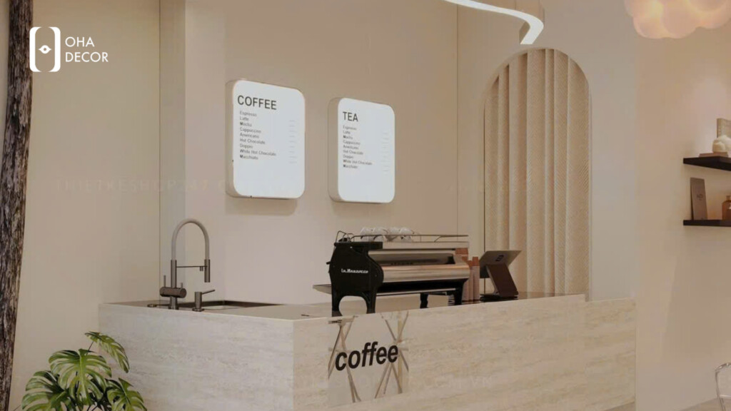 Thiết kế thi công Coffee đơn giản HCM hot 2026 cực hút khách 6 Thiết kế thi công Coffee đơn giản HCM