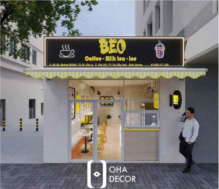 Thiết kế thi công quán cafe đẹp Đà Nẵng – BEO Coffee ấn tượng 1 thiết kế thi công quán cafe đẹp đà nẵng
