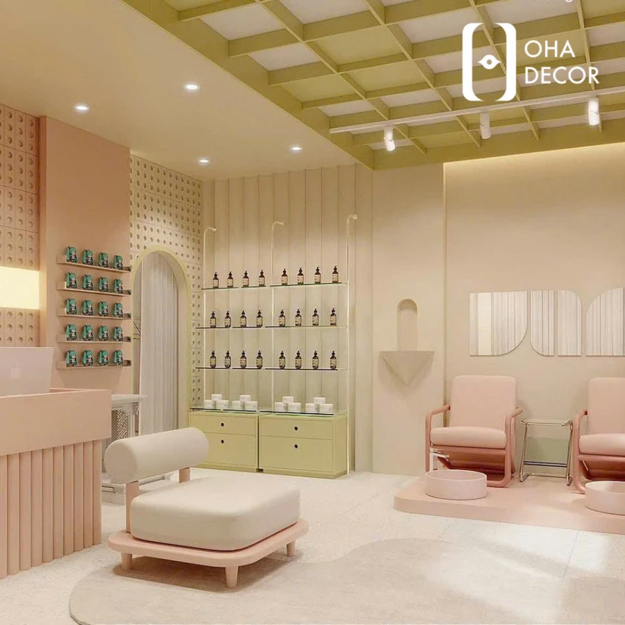 Dự Án Thiết Kế Thi Công Spa Beauty Hiện Đại Đà Nẵng Đẹp Sang Trọng 2026 2 Thiết kế thi công Spa Beauty hiện đại