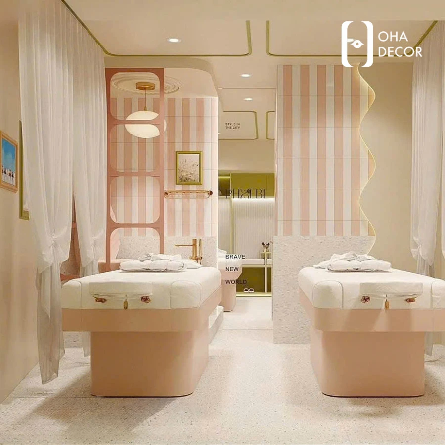 Dự Án Thiết Kế Thi Công Spa Beauty Hiện Đại Đà Nẵng Đẹp Sang Trọng 2026 6 Thiết kế thi công Spa Beauty hiện đại