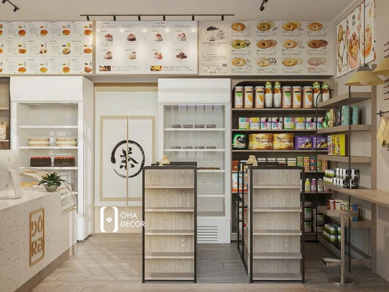 Thiết kế thi công tiệm bánh đẹp TPHCM