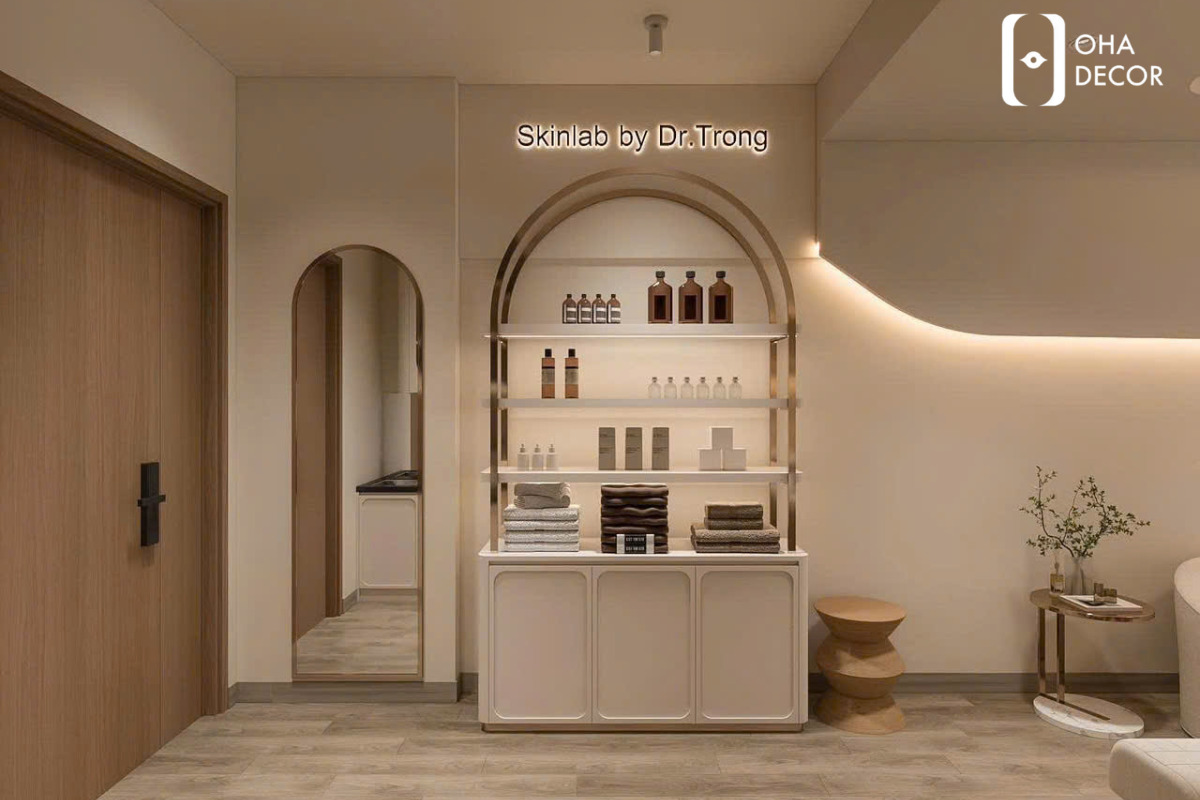 Dự Án Thiết Kế Thi Công HENRY SPA Đà Nẵng - Không Gian Spa Tinh Tế Nhẹ Nhàng 6 dự án thiết kế thi công henry spa đà nẵng