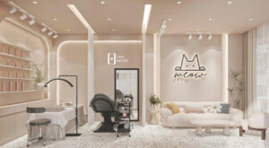 Dự án thi công thiết kế Mlow Eyelash Đà Nẵng – Không gian beauty hiện đại và thu hút 4 thi công thiết kế Mlow Eyelash Đà Nẵng