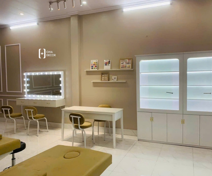 Dự án thi công thiết kế Tuyết Chinh Spa Quảng Bình – Không gian spa hiện đại và thư giãn 5 thi công thiết kế Tuyết Chinh Spa Quảng Bình