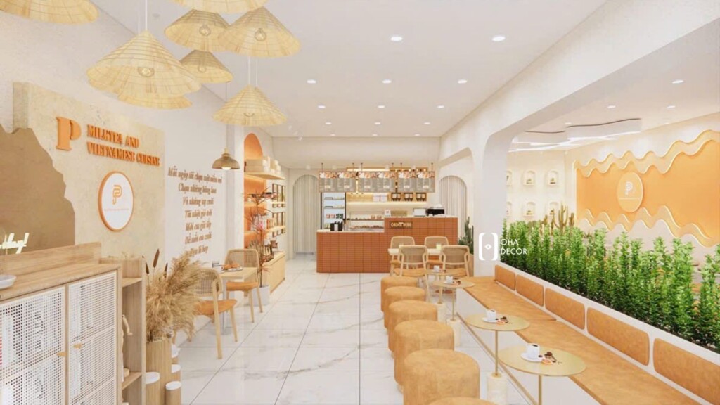 Dự án thiết kế thi công Coffee Bakery Huế - Top 3 mô hình hút khách 2026 2 Thiết kế thi công Coffee Bakery Huế