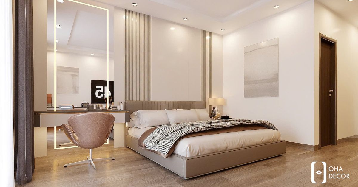 Thiết Kế Thi Công Phòng Ngủ Trọn Gói Hà Nội | Không Gian Nghỉ Ngơi Hiện Đại 5 thiết kế thi công phòng ngủ trọn gói hà nội