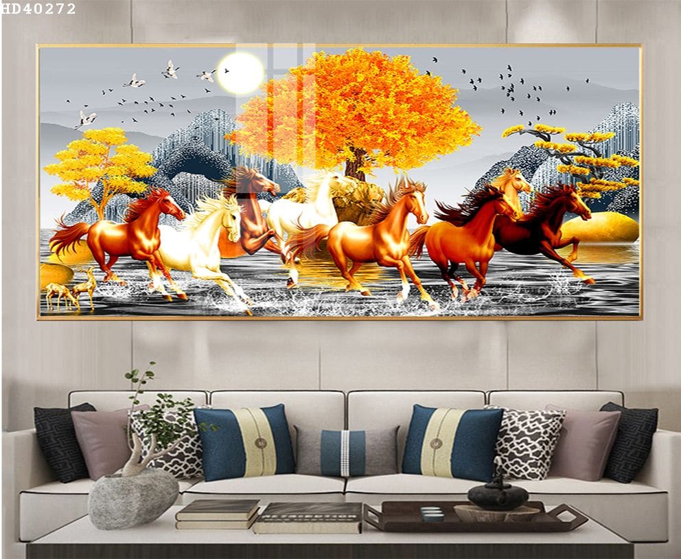 7 mẫu tranh phong thủy phòng khách Tây Ninh được yêu thích 4 tranh phong thủy phòng khách Tây Ninh