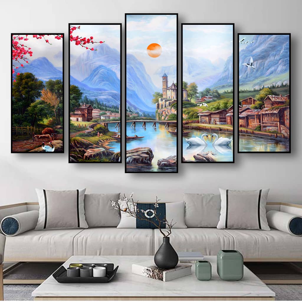 7 mẫu tranh phong thủy phòng khách Tây Ninh được yêu thích 6 tranh phong thủy phòng khách Tây Ninh