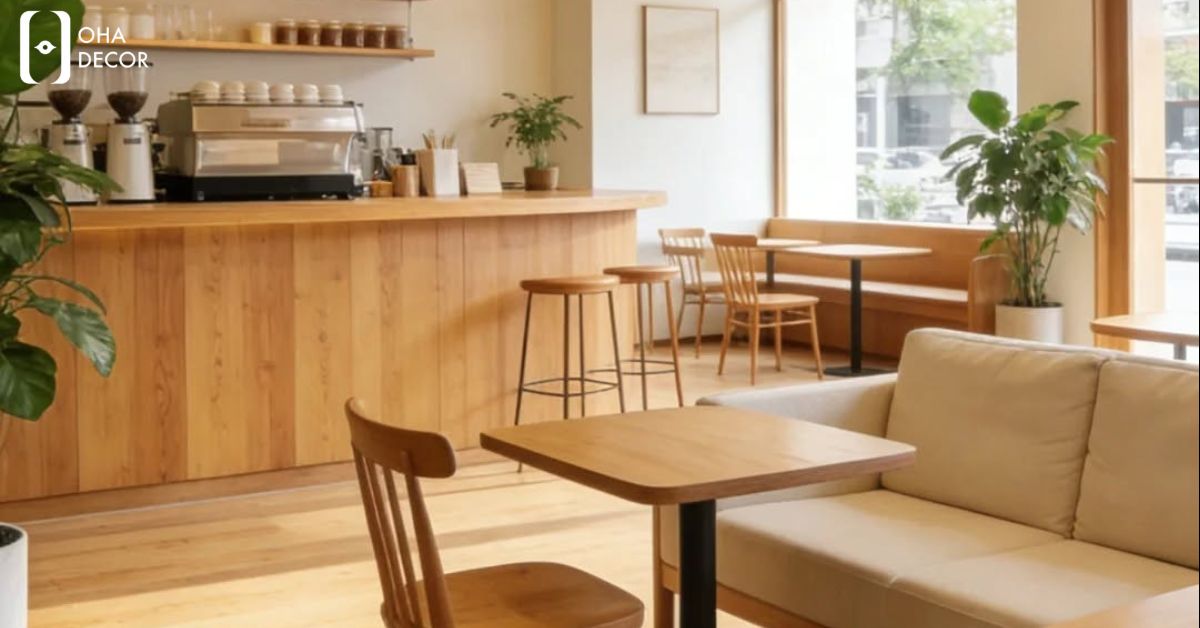dự án thiết kế thi công coffee giá rẻ kon tum