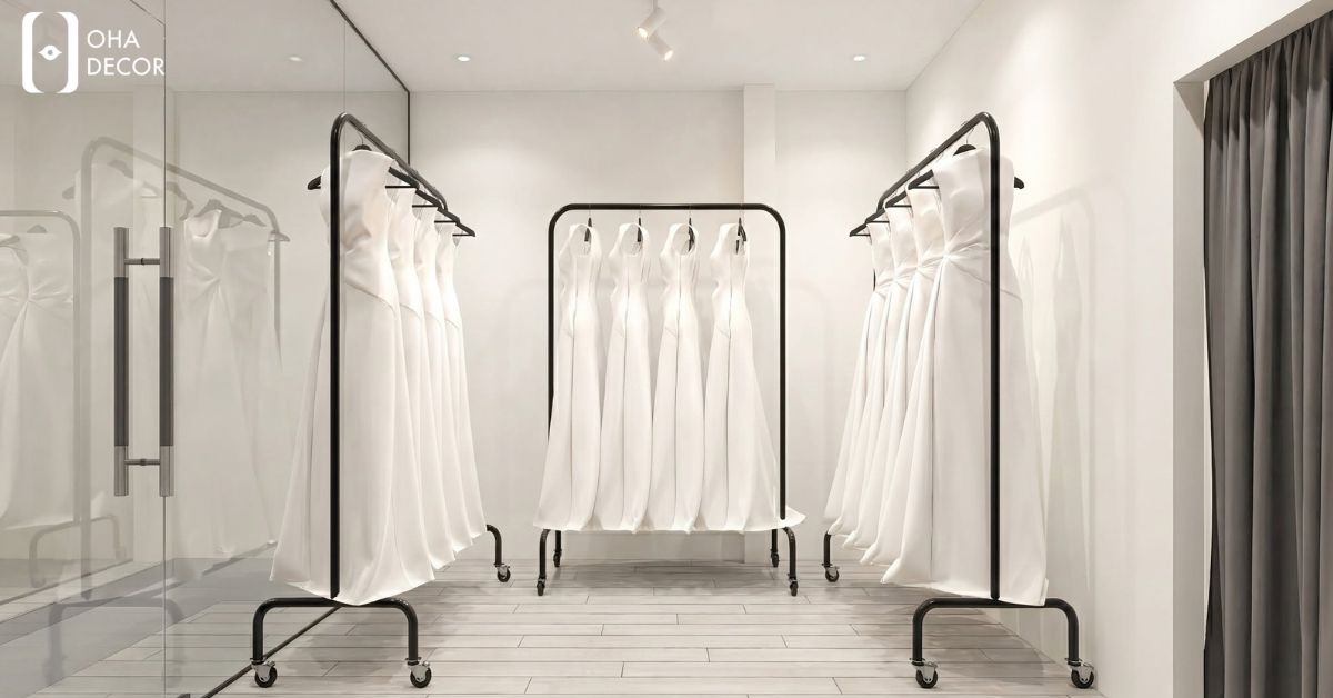 Dự Án Thiết Kế Thi Công Shop Đồ Cưới Quy Nhơn | Không Gian Sang Trọng Tôn Vinh Khoảnh Khắc Hạnh Phúc 5 dự án thiết kế thi công shop đồ cưới quy nhơn