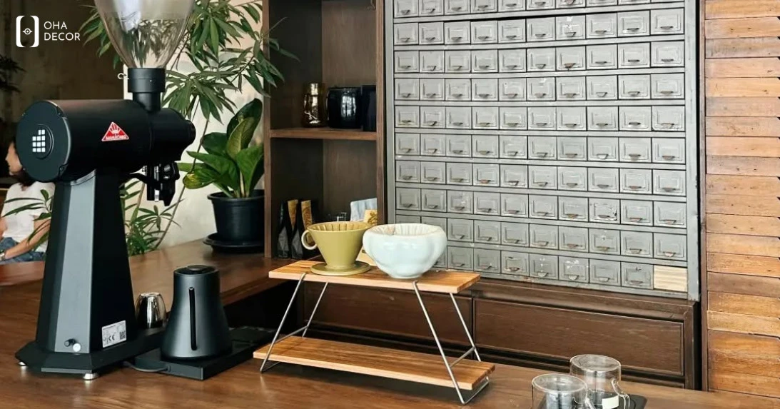 Dự án thiết kế thi công quán cafe Sài Gòn – Cafe Piccolo Vicolo hiện đại và ấn tượng 6 thiết kế thi công quán cafe Sài Gòn