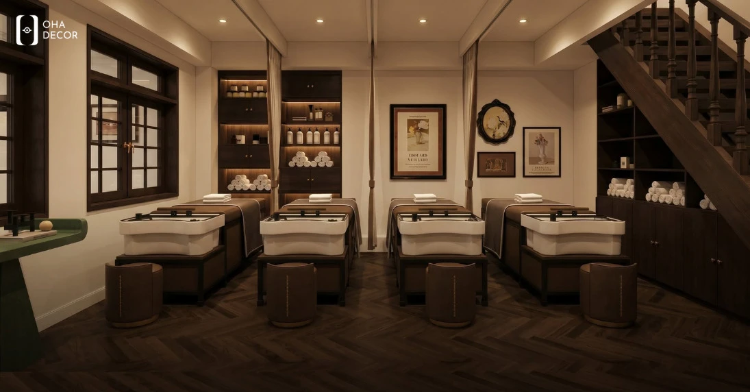 thiết kế thi công nails spa Đắk Lắk
