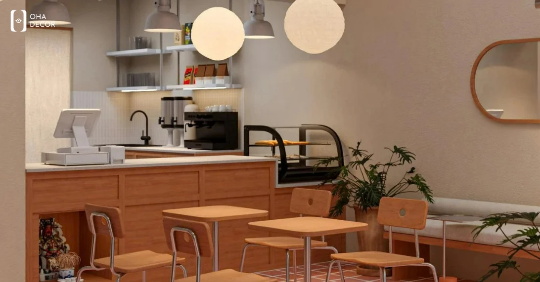 thiết kế thi công quán cafe Quảng Ngãi