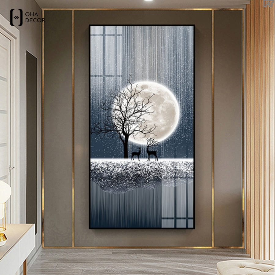 4 Nguyên Tắc Vàng Khi Chọn Tranh Đơn Hiện Đại Tráng Gương Decor Lối Ra Vào Vĩnh Phúc 3 Bức tranh đơn hiện đại tráng gương decor lối ra vào Vĩnh Phúc với họa tiết bình an vừa mang lại may mắn vừa đảm bảo tính thẩm mỹ thời thượng
