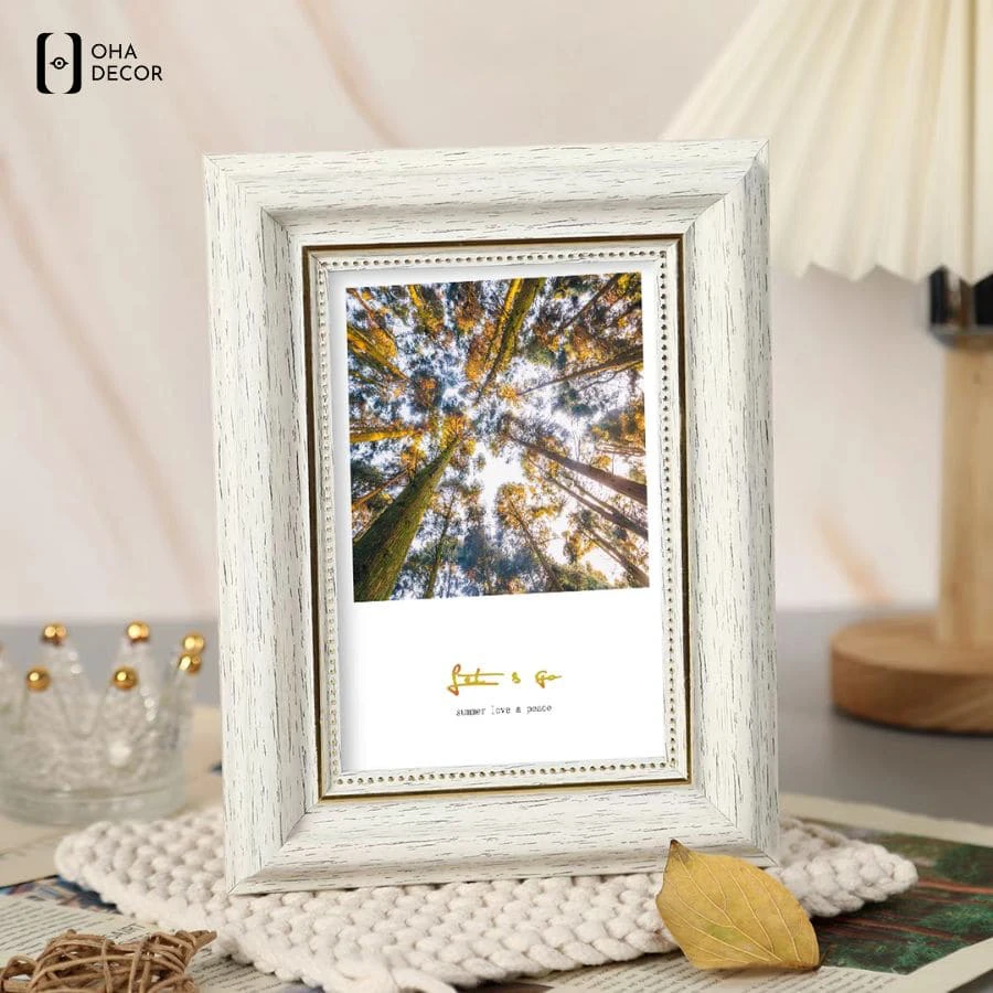 Sự tinh tế từ dòng sản phẩm của Oha Decor giúp biến chiếc bàn làm việc đơn điệu thành không gian đầy cảm hứng với mẫu Tranh Tráng Gương Đơn Giản Để Bàn Vĩnh Phúc cao cấp