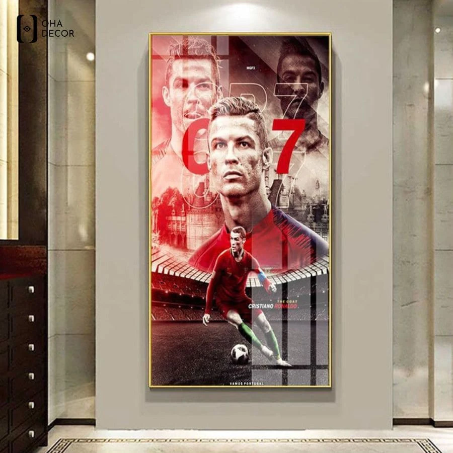 5 mẫu tranh tráng gương Ronaldo tặng con cực truyền cảm hứng tại Tuyên Quang 6 Bức tranh ghép đa chiều tinh tế từ Oha Decor tôn vinh số 7 huyền thoại của Ronaldo