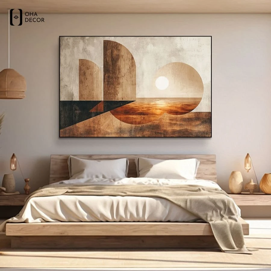 6 Bí Quyết Chọn Tranh Trừu Tượng Thích Hợp Trang Trí Phòng Ngủ Long An Vỗ Về Giấc Ngủ 6 Oha Decor tự hào mang đến dòng Tranh Trừu Tượng Thích Hợp Trang Trí Phòng Ngủ Long An chất lượng cao giúp biến không gian thành nơi thư giãn lý tưởng