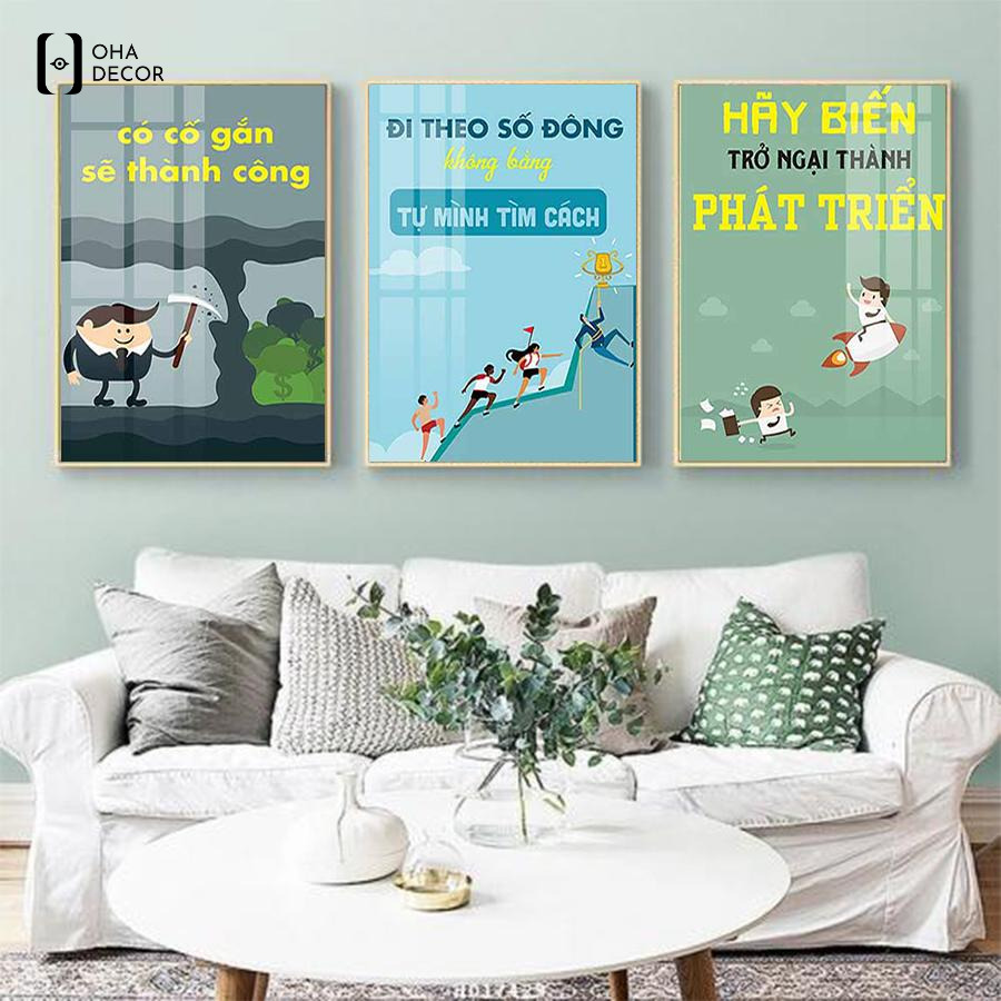 Tranh động lực slogan lớp học Đà Lạt truyền cảm hứng học tập 3 Cá nhân hóa tranh động lực slogan lớp học Đà Lạt
