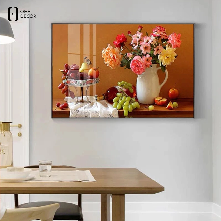 Tranh canvas phòng bếp dễ thương Đà Lạt tạo điểm nhấn ấm áp 3 Chọn tranh canvas phòng bếp dễ thương Đà Lạt hài hòa nội thất
