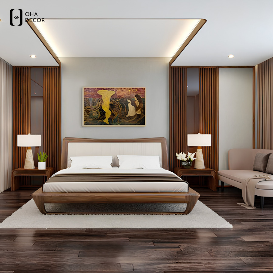 Xu hướng lựa chọn tranh phòng ngủ hiện đại Vĩnh Long cho không gian sống tinh tế 5 Đặt tranh phòng ngủ hiện đại Vĩnh Long tại Oha Decor