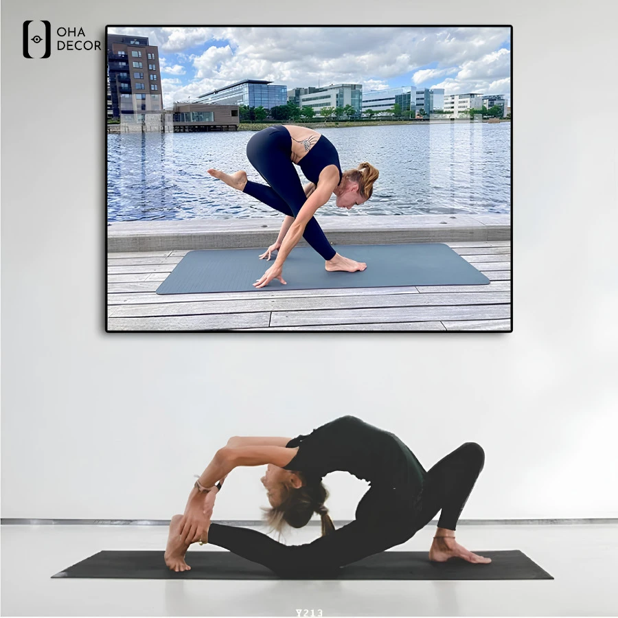 Mua tranh đẹp cho phòng yoga Tiền Giang tại Oha Decor