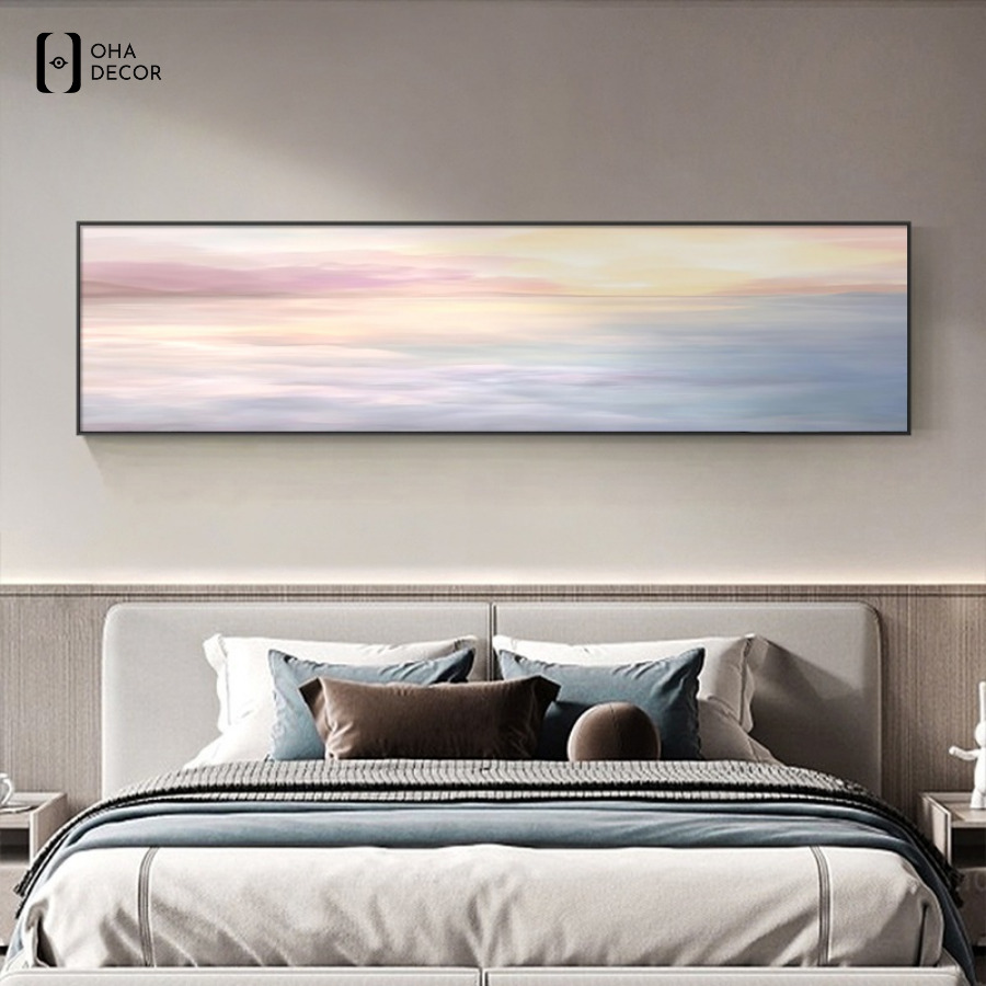 Mua tranh tối giản phòng ngủ Tiền Giang tại Oha Decor