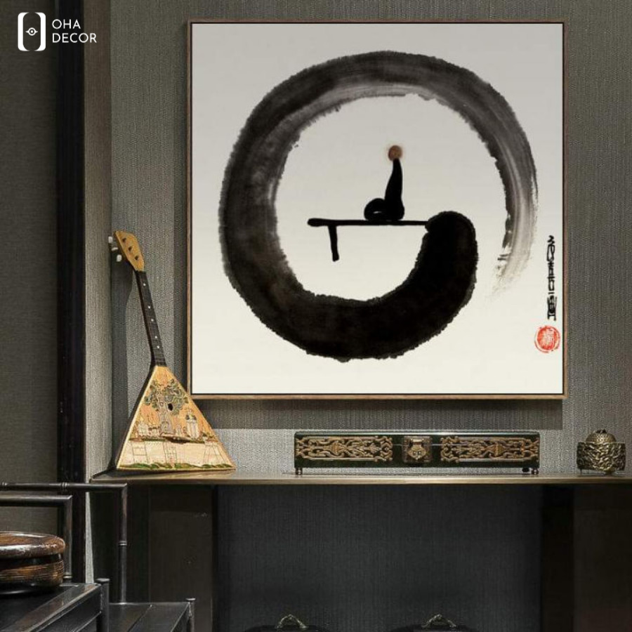 Tranh canvas cho phòng thiền Tiền Giang được yêu thích hiện nay