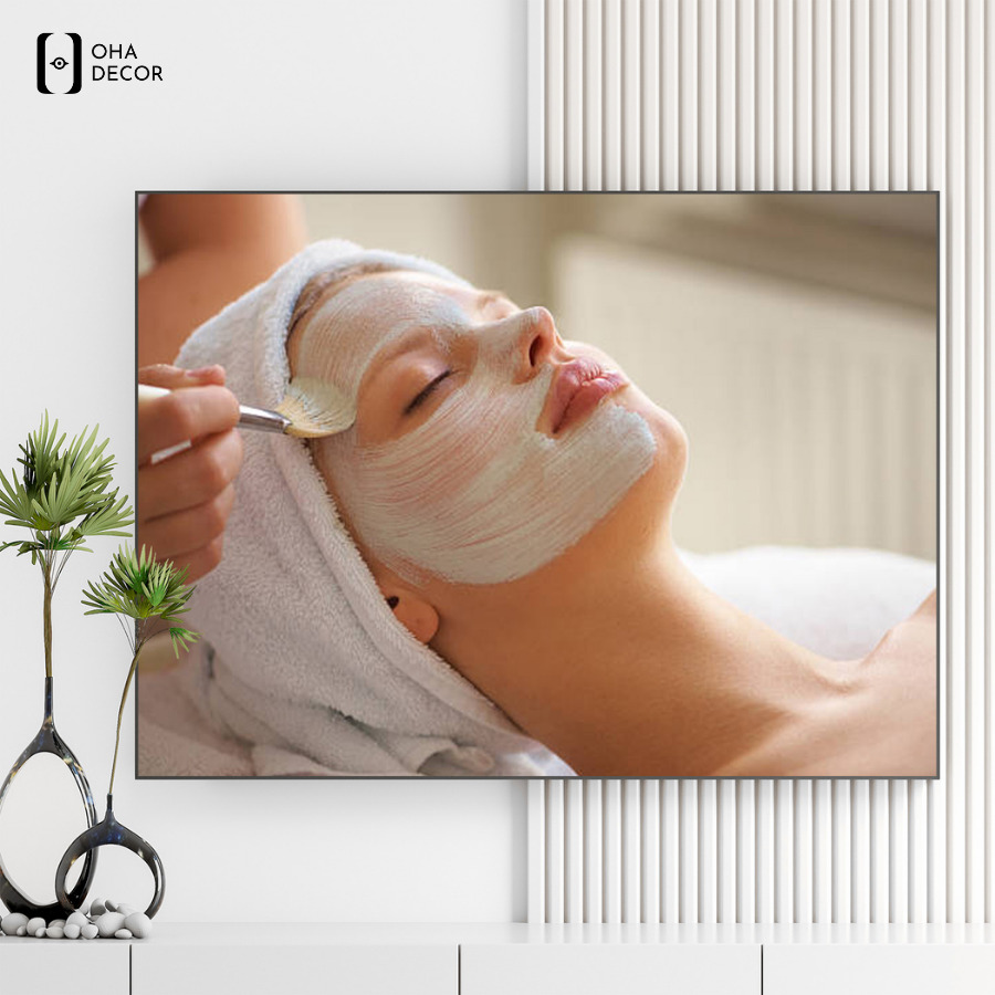 Tranh chăm sóc sắc đẹp Thuận An đồng bộ với không gian nội thất