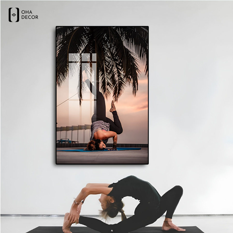 Tranh đẹp cho phòng yoga Tiền Giang tạo nên không gian cân bằng và cảm hứng 1 Tranh đẹp cho phòng yoga Tiền Giang tạo dấu ấn riêng