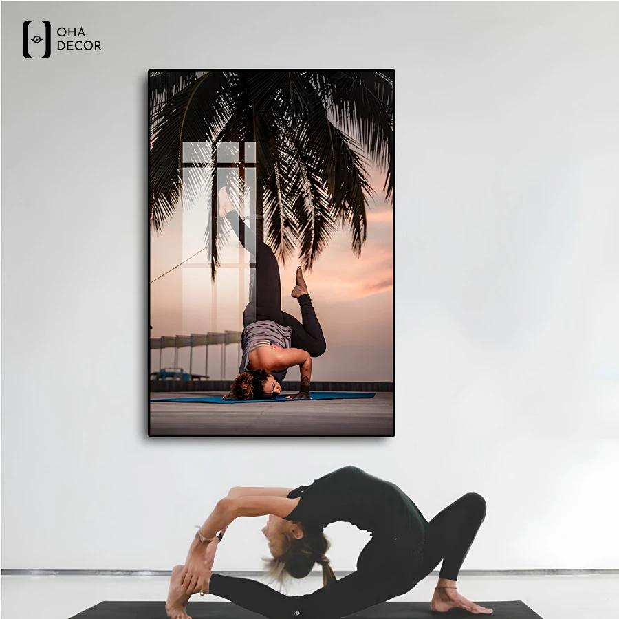 Tranh đẹp cho phòng yoga Tiền Giang tạo dấu ấn riêng