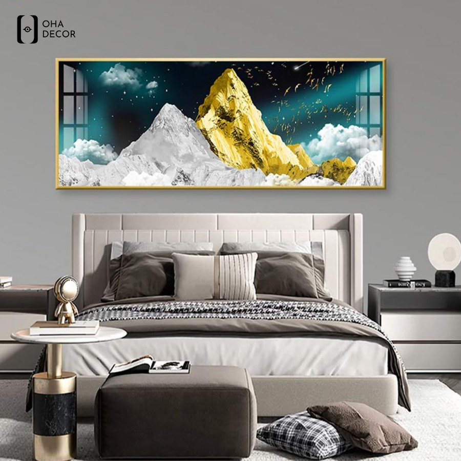 Xu hướng lựa chọn tranh phòng ngủ hiện đại Vĩnh Long cho không gian sống tinh tế 4 Tranh phòng ngủ hiện đại Vĩnh Long phù hợp với từng phong cách nội thất
