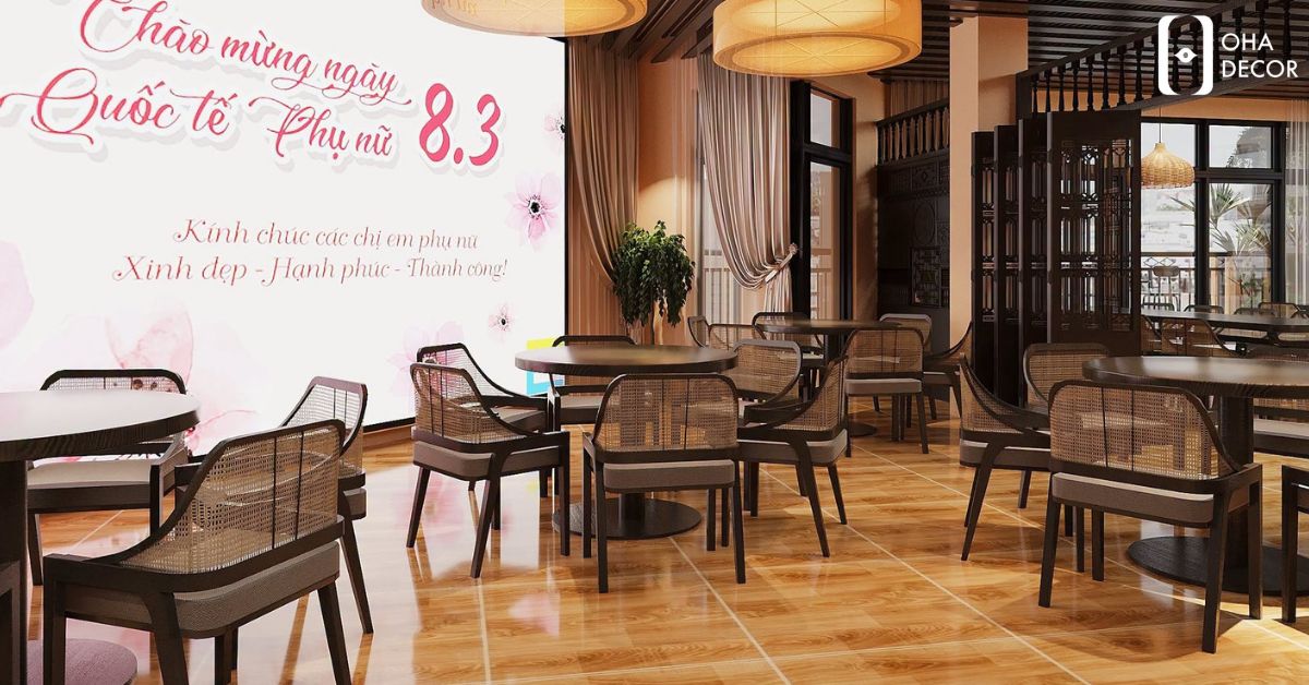 Dự Án Thi Công Thiết Kế Nhà Hàng Cần Thơ | Không Gian Ẩm Thực Hiện Đại Và Đẳng Cấp 5 dự án thi công thiết kế nhà hàng cần thơ