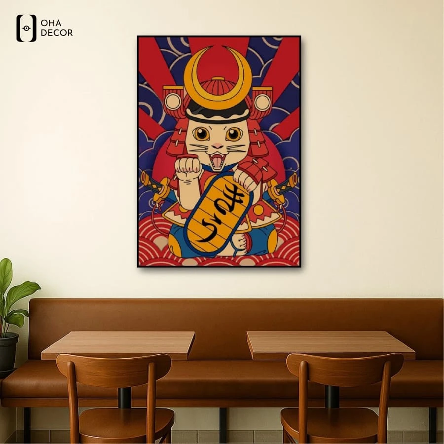 Tranh canvas mèo thần tài cho quán ăn, quán nhậu Nhật Buôn Ma Thuột tạo dấu ấn cho khách hàng 6 Oha decor cung cấp tranh canvas mèo thần tài cho quán ăn, quán nhậu nhật buôn ma thuột uy tín