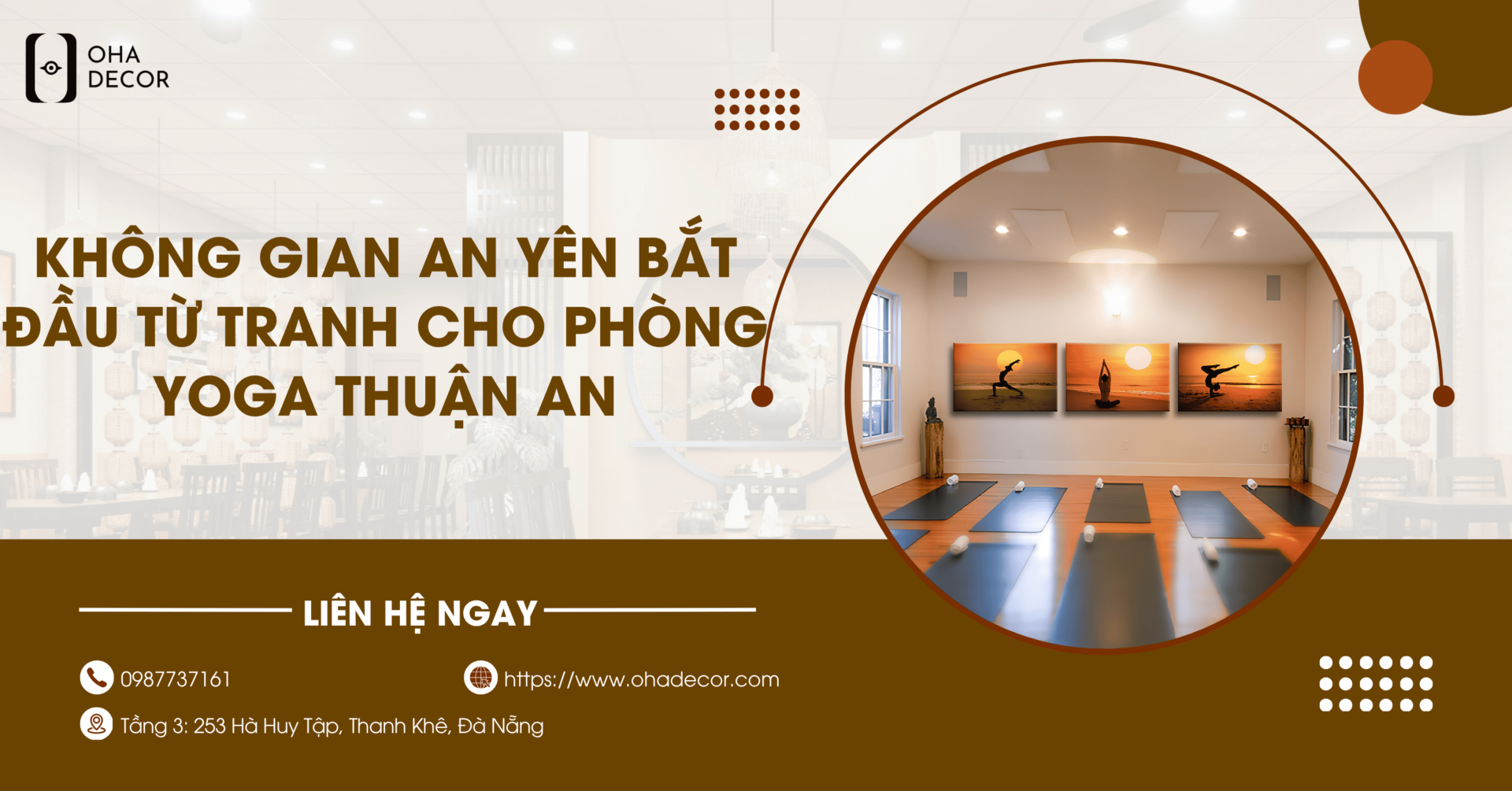 Tranh cho phòng yoga Thuận An