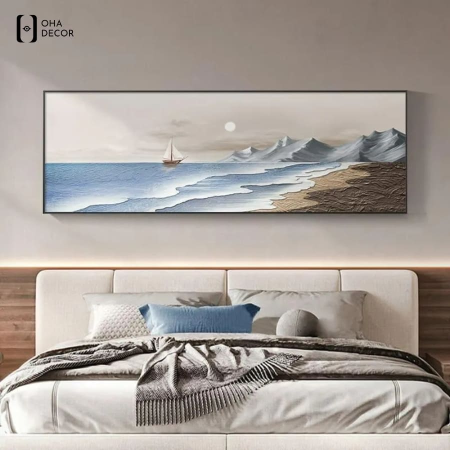 Tranh phòng ngủ hiện đại kích thước lớn Long Xuyên tinh tế và ấm cúng 2 Khẳng định phong cách sống với tranh phòng ngủ hiện đại kích thước lớn long xuyên