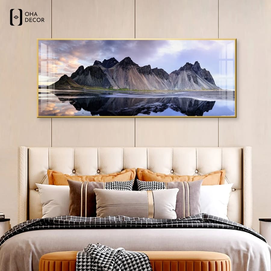 Tranh phòng ngủ hiện đại kích thước lớn Long Xuyên tinh tế và ấm cúng 5 Kết hợp hài hòa với nội thất cùng tranh phòng ngủ hiện đại kích thước lớn long xuyên