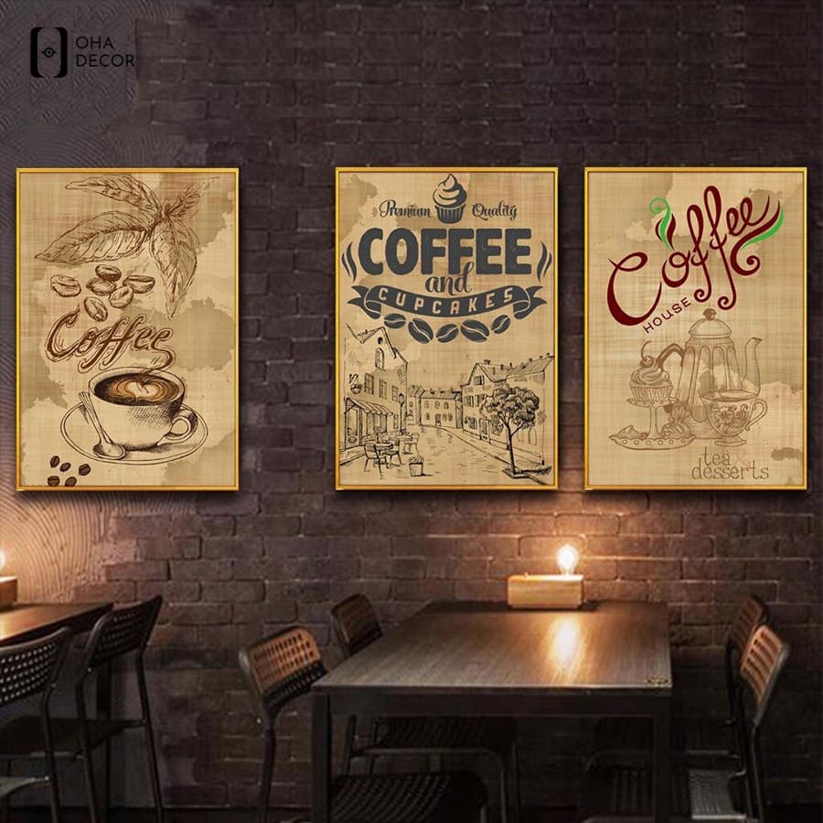 Tranh typography cafe Long Xuyên nét vẽ chữ nghệ thuật đánh thức thị giác 6 Cam kết chất lượng hoàn hảo với tranh typography cafe long xuyên từ oha decor